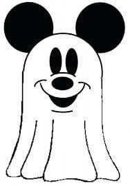 Mickey Mouse duch omalovánka