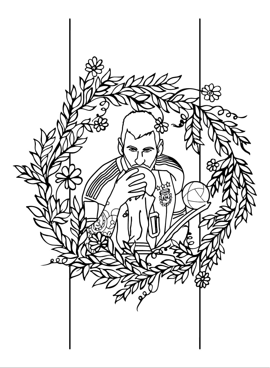 Omalov nka Messi K Tisku K Vytisknut Zdarma Omalov nka Messi K Tisku K Vytisknut Zdarma