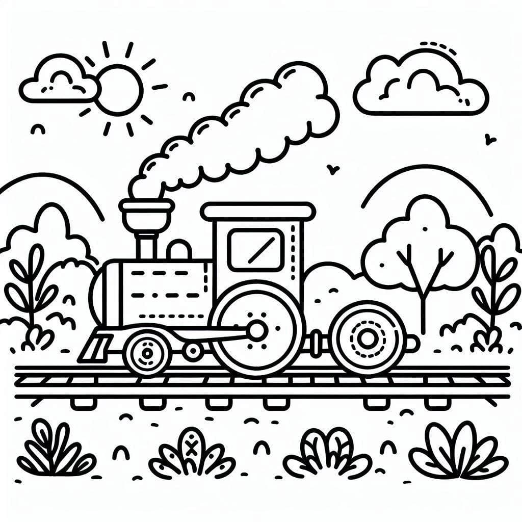 Omalov nka Velk Vlak K Vytisknut Zdarma Omalov nka Velk Vlak K Vytisknut Zdarma