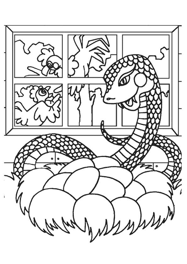 Had č. 17 omalovánka