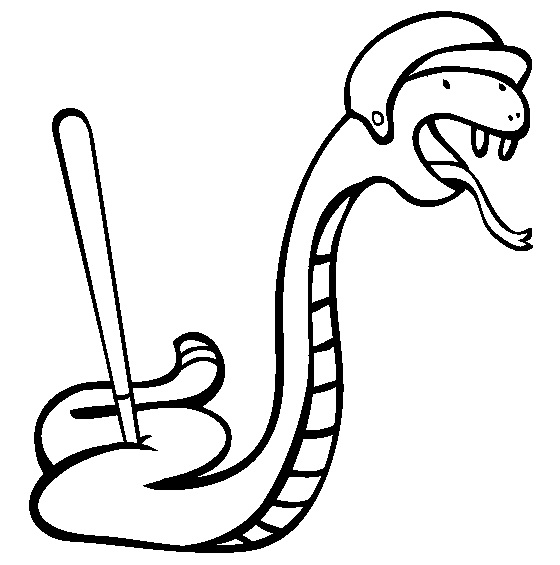 Had číslo 22 omalovánka