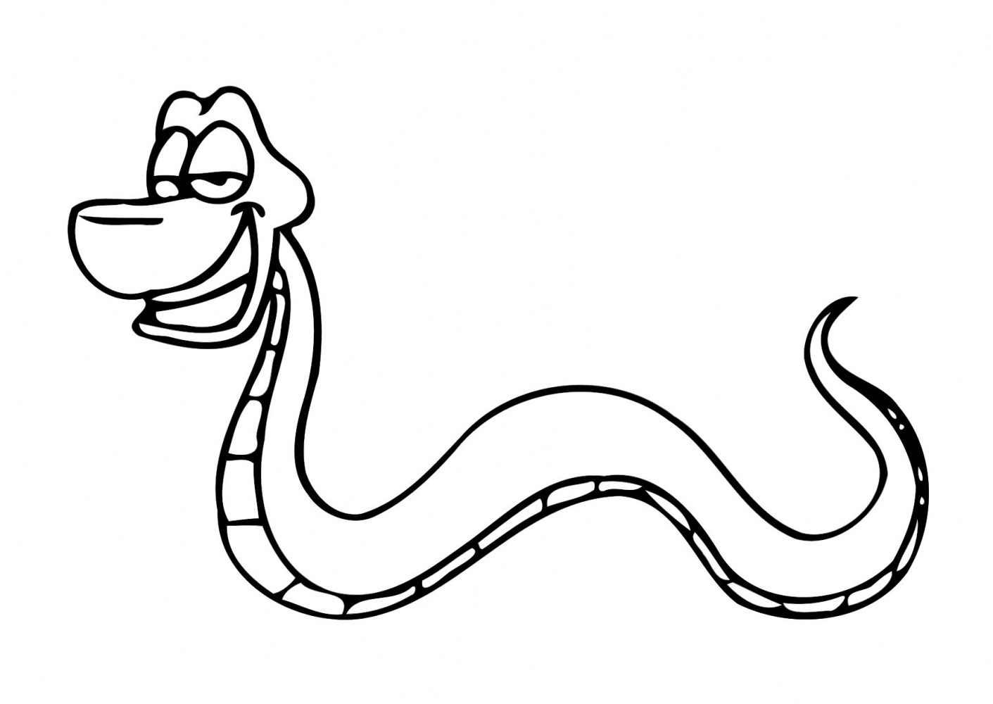 Had číslo 7 omalovánka