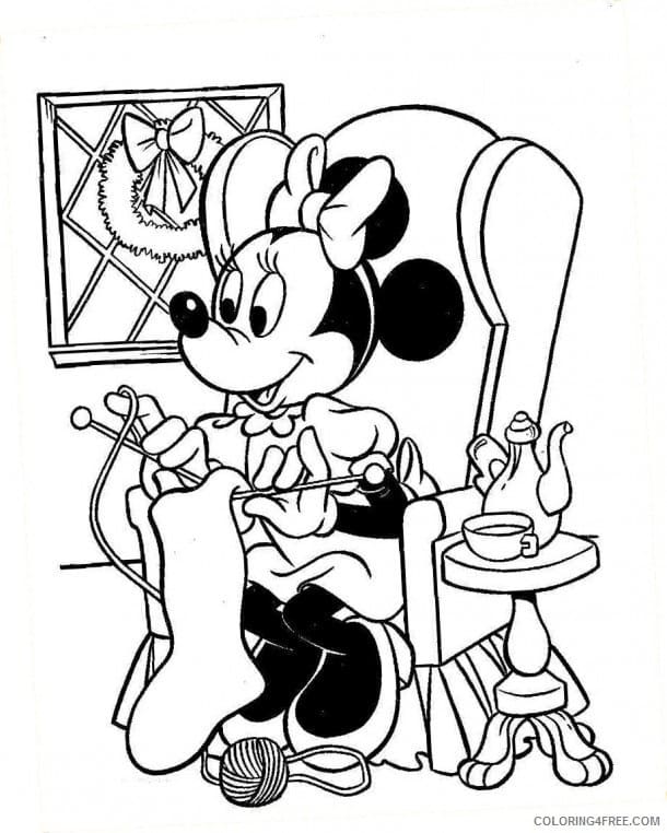 Minnie mouse z Disney omalovánka