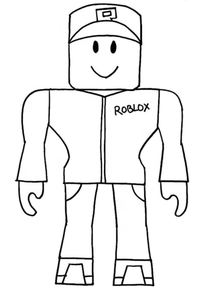 Roblox 7 omalovánka