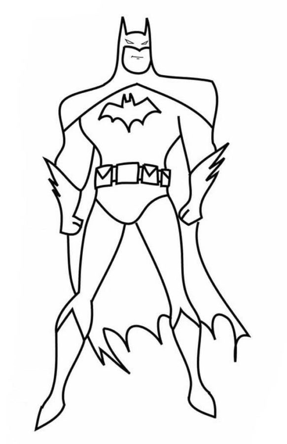 Superhrdina, bojovník se zločinem, člen Ligy spravedlnosti. omalovánka