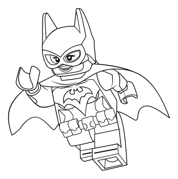 Bat-man omalovánka