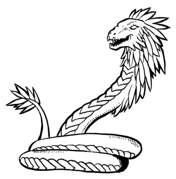 Jedovatý had z čeledi užovkovitých omalovánka