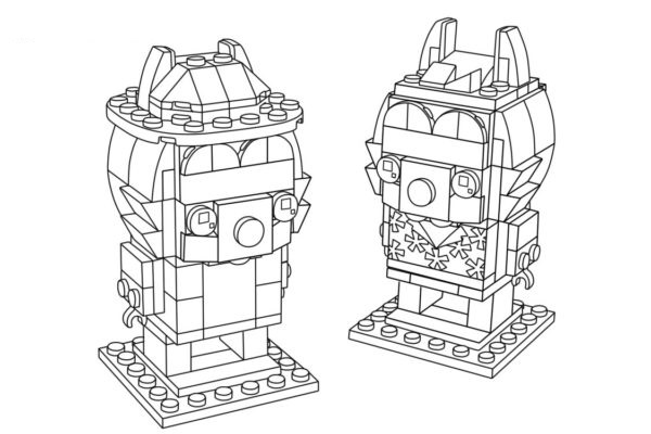 Omalovánka Lego Duplo 2 omalovánka