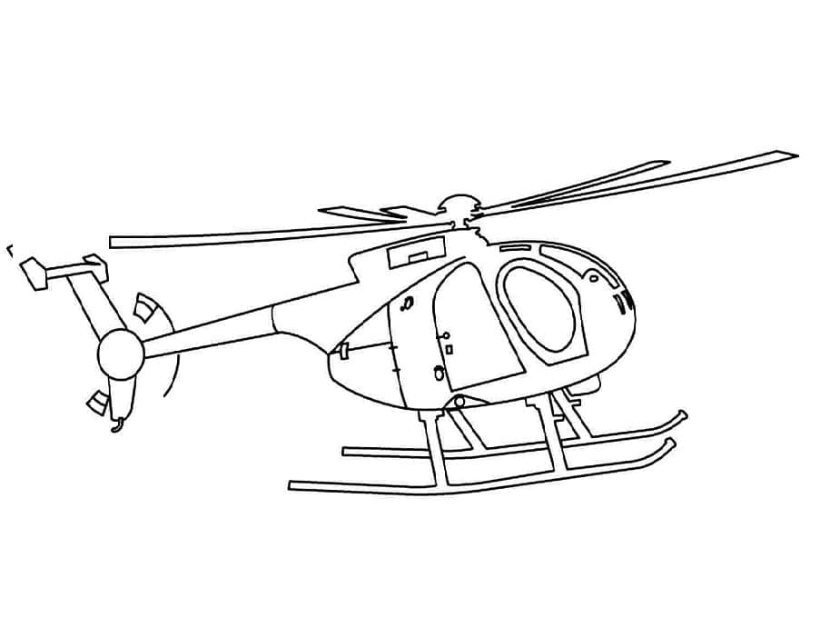 Omalovánka Vrtulník Zdarma Pro Děti