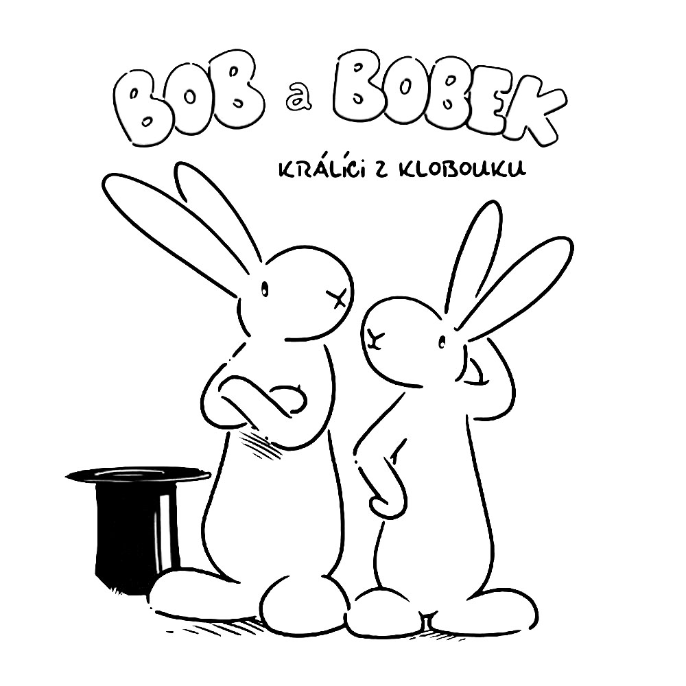 Obrázek Bob a Bobek zdarma omalovánka