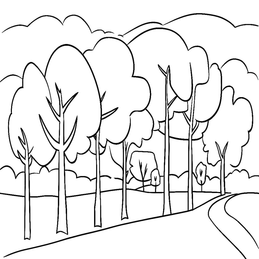 Omalov nky K Vytisknut Strom Omalovanek cz