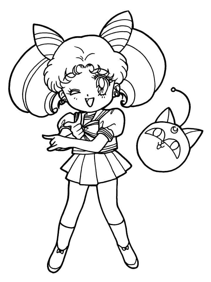 Sailor Neptun Tegninger Til Fargelegging