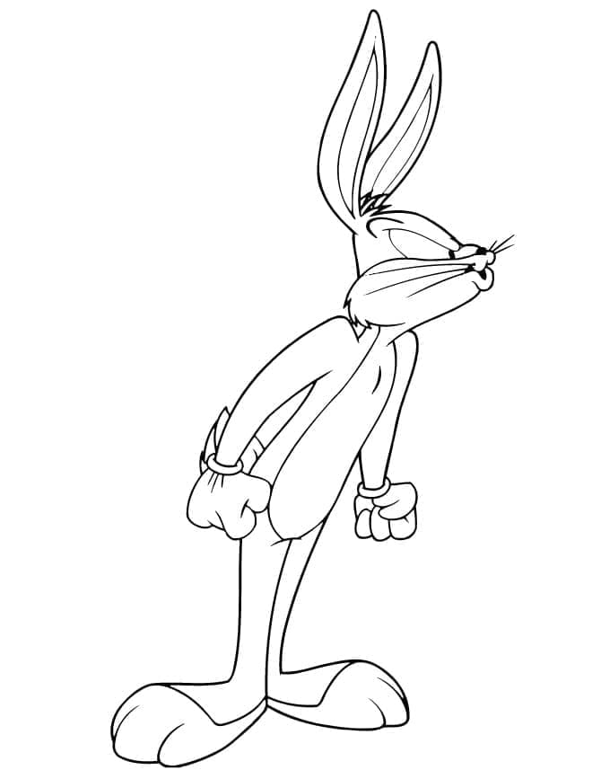 Omalovánka Nakreslete Bugs Bunny – Strana 5