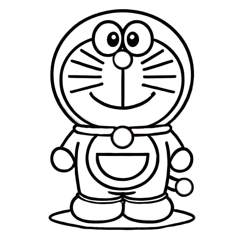 Doraemon omalovánky