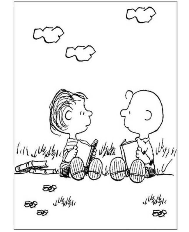 Nakreslete Děti Čtou Knihy omalovánka