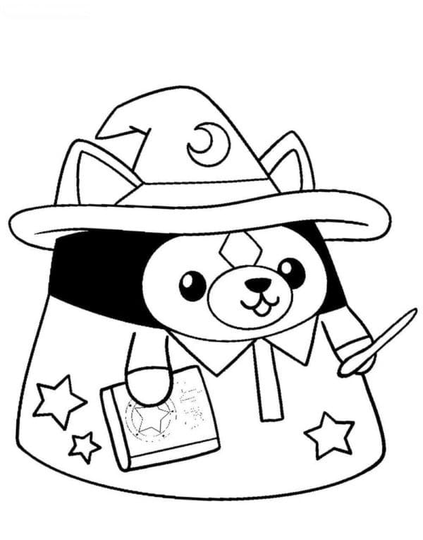 Nakreslete Squishmallows 7 omalovánka