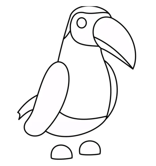 Adopt Me zdarma snadný omalovánka