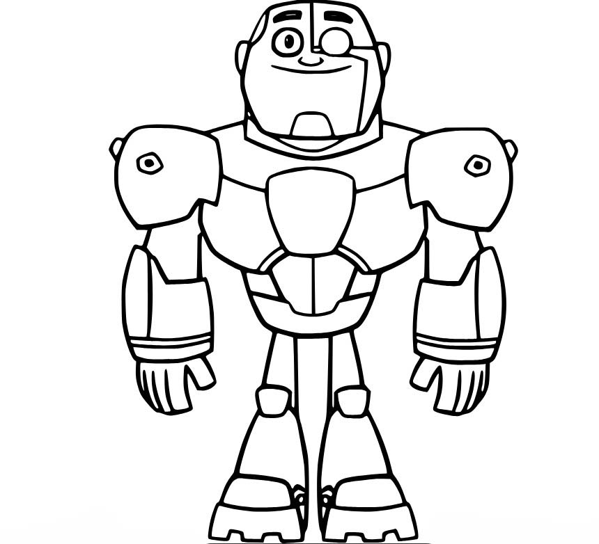 Mladí Titáni do toho 3 omalovánka