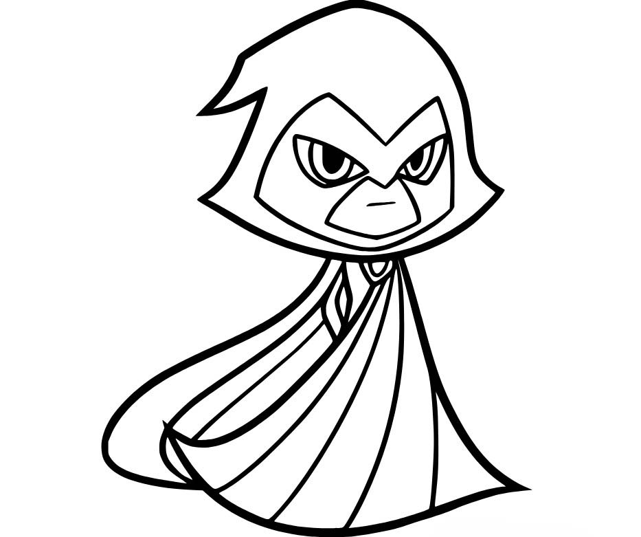 Mladí Titáni do toho 5 omalovánka