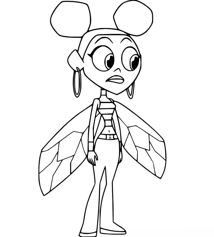 Mladí Titáni do toho základní omalovánka