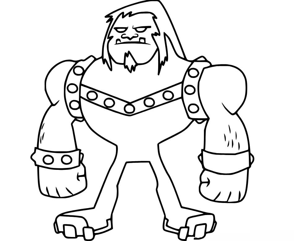 Mladí Titáni do toho zdarma základní omalovánka