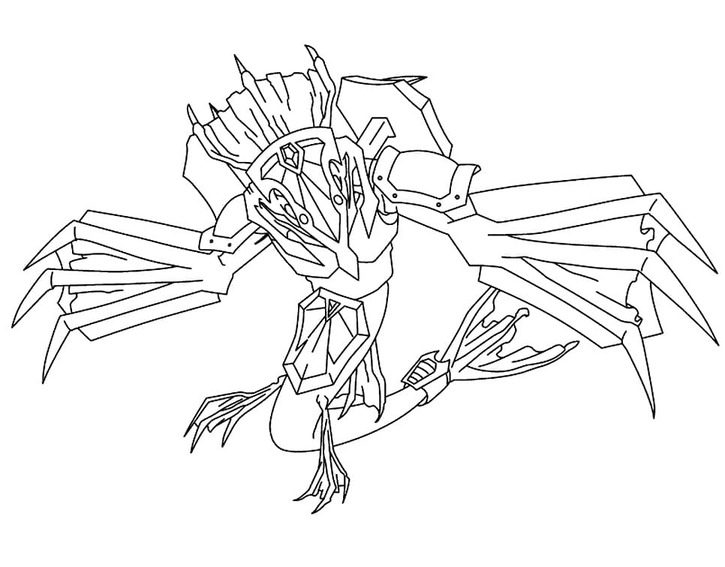 Nakreslete Beyblade zdarma omalovánka