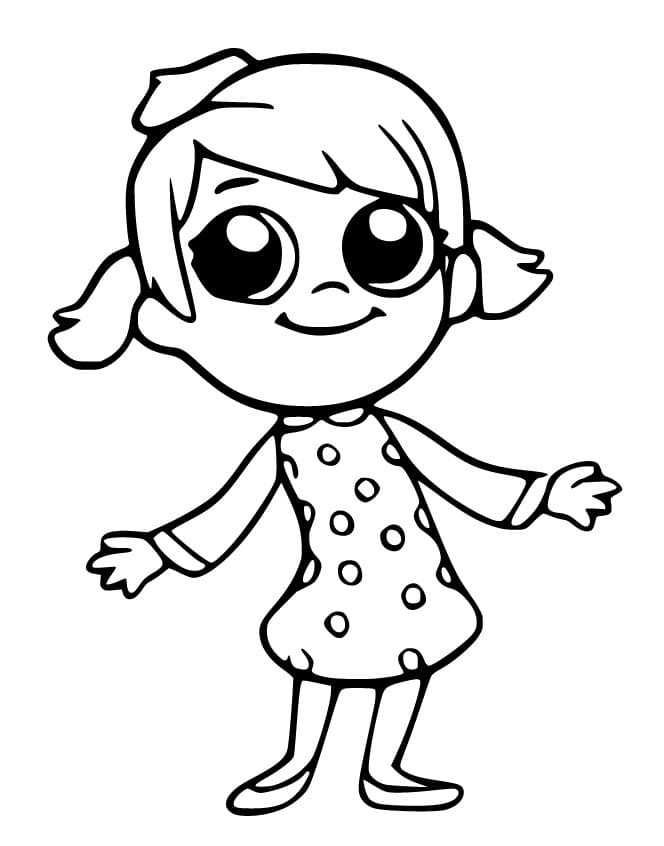 Nakreslete Cocomelon zdarma omalovánka