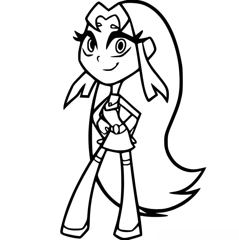 Nakreslete Mladí Titáni do toho k vytisknutí omalovánka