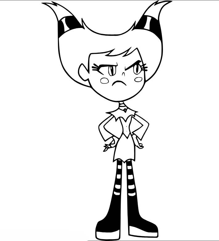 Nakreslete Mladí Titáni do toho základní tisknutelné omalovánka