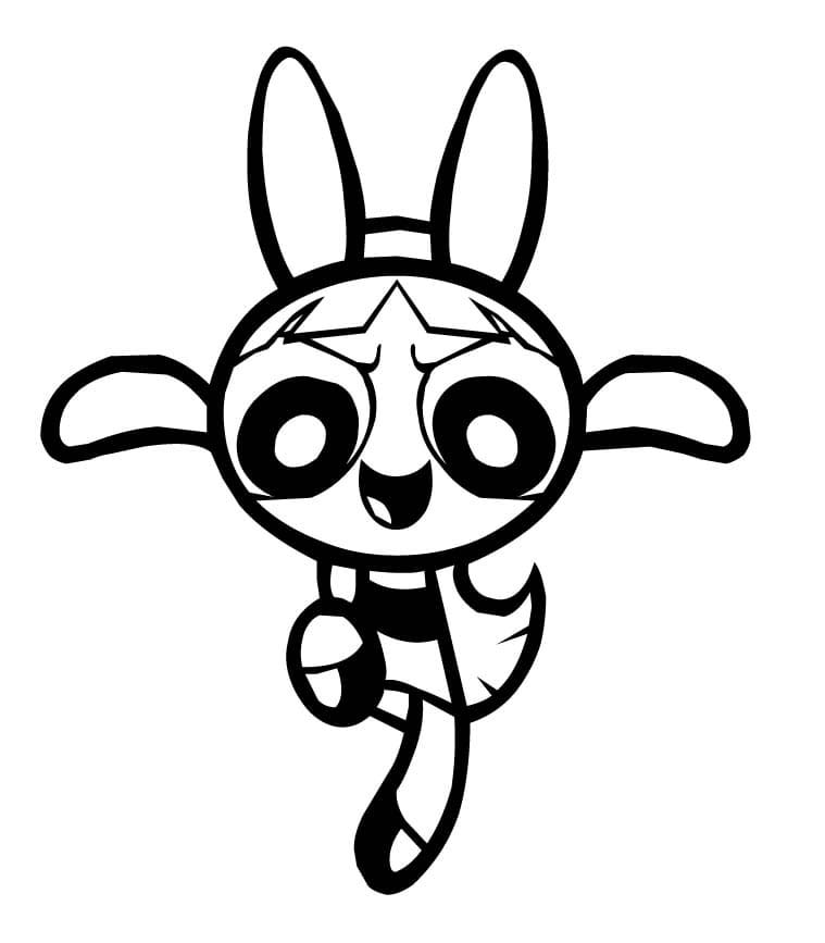 Nakreslete Powerpuff Girls zdarma základní omalovánka