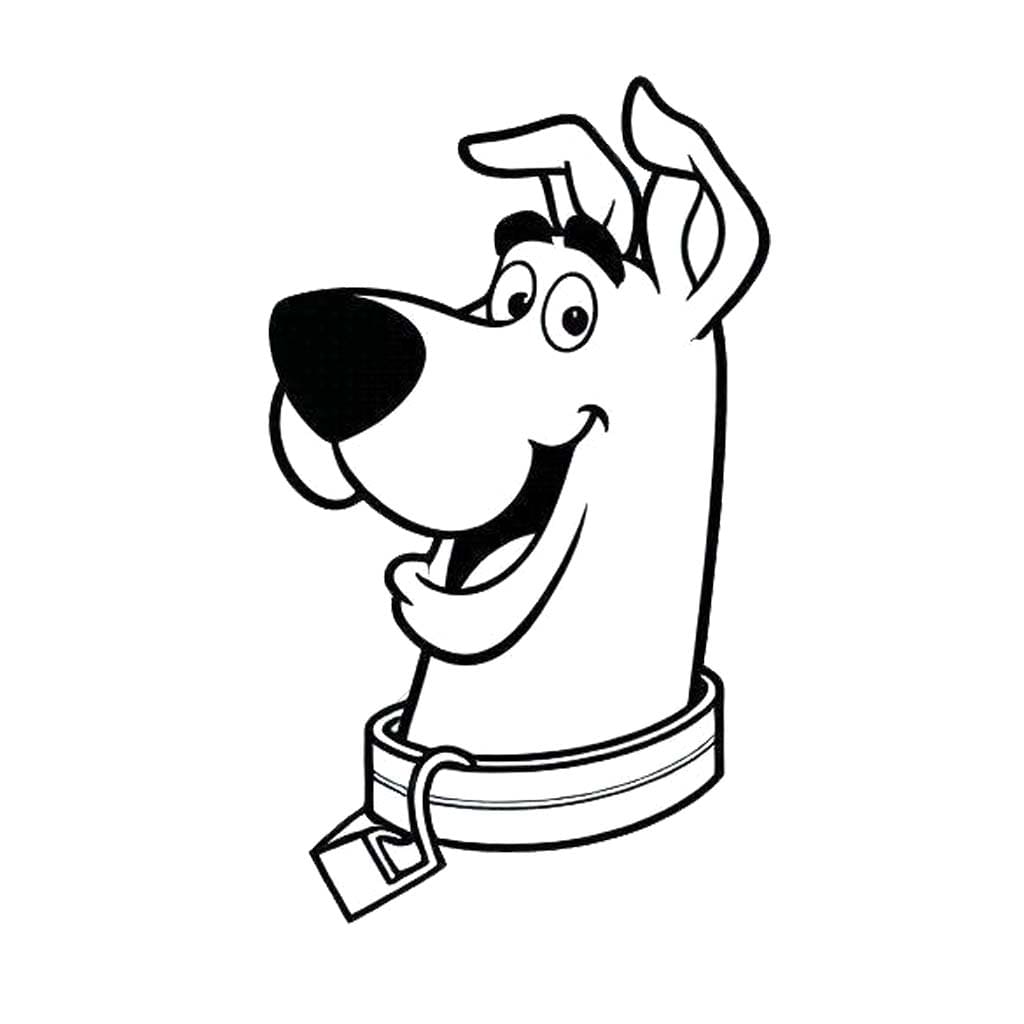Nakreslete Scooby Doo 1 omalovánka