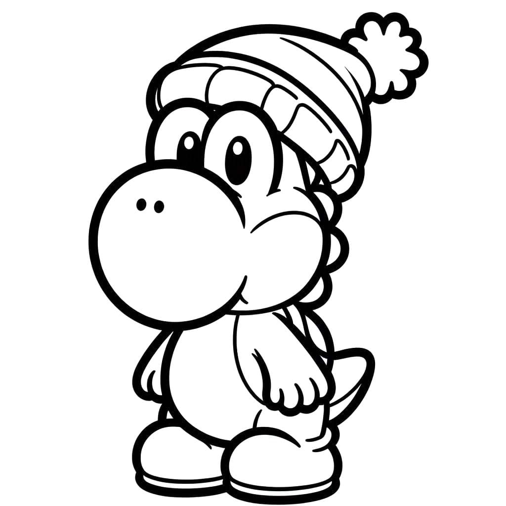 Nakreslete Yoshi 1 omalovánka