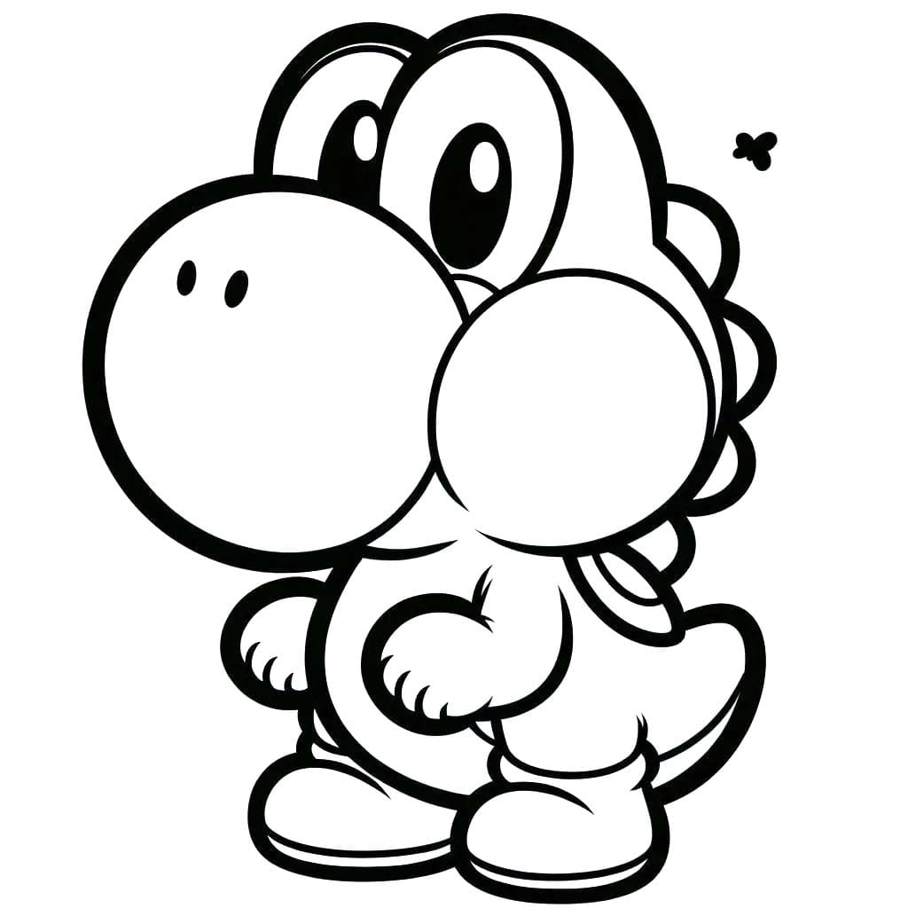 Nakreslete Yoshi 2 omalovánka