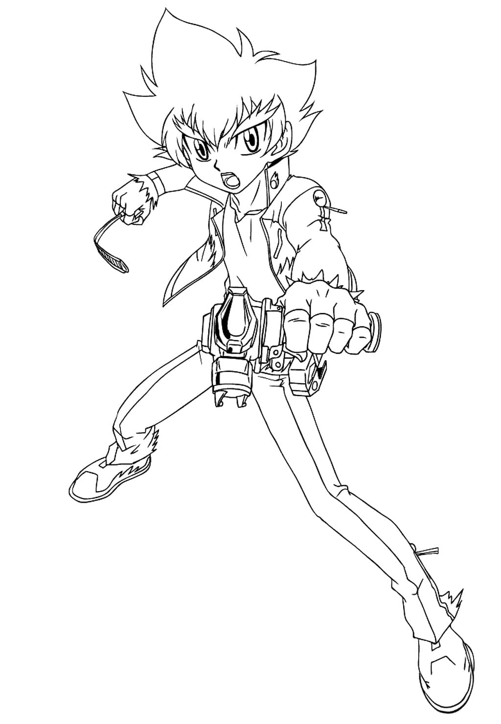 Nakreslete obraz Beyblade omalovánka