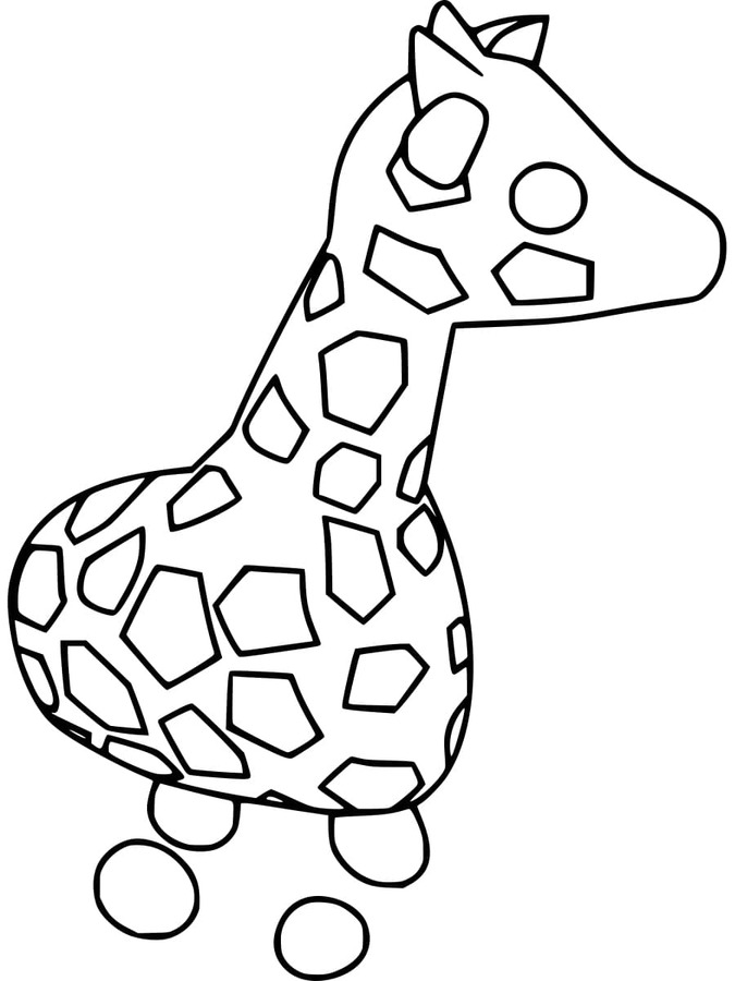 Obraz Adopt Me zdarma omalovánka