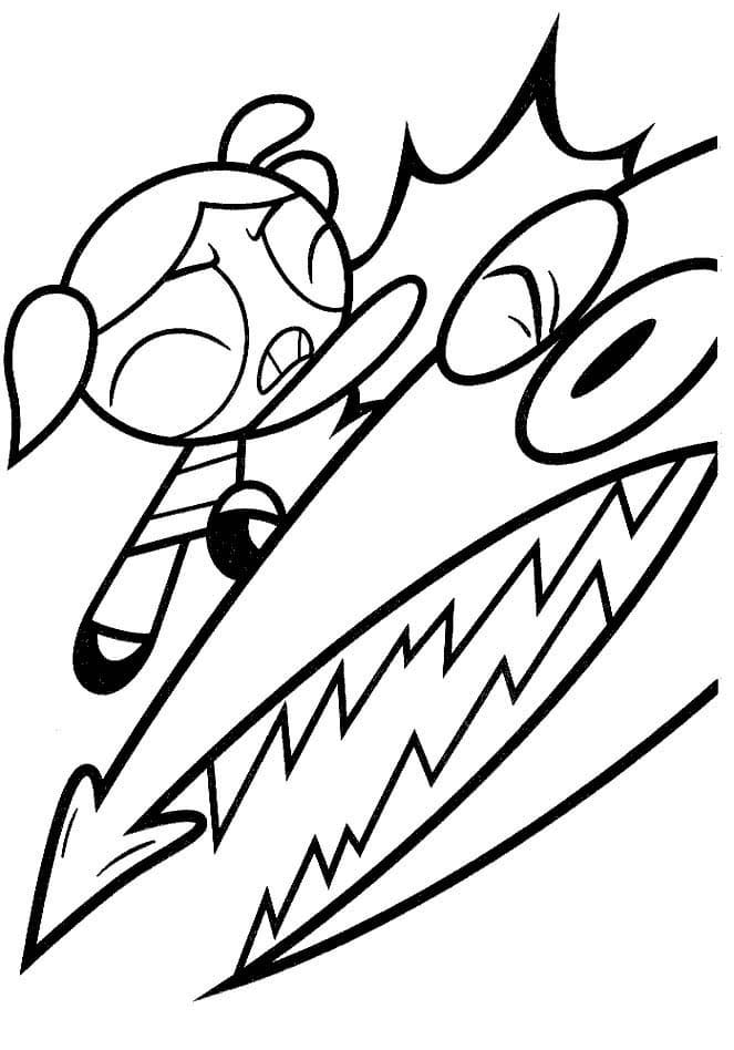 Powerpuff Girls k vytisknutí zdarma omalovánka