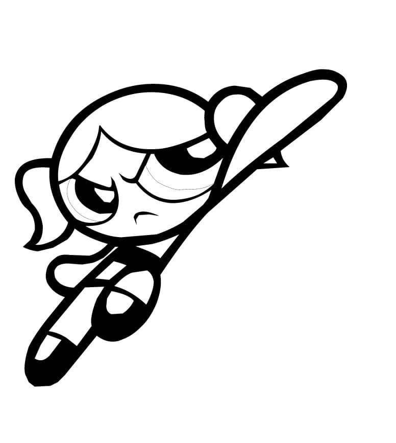 Powerpuff Girls k vytisknutí omalovánka