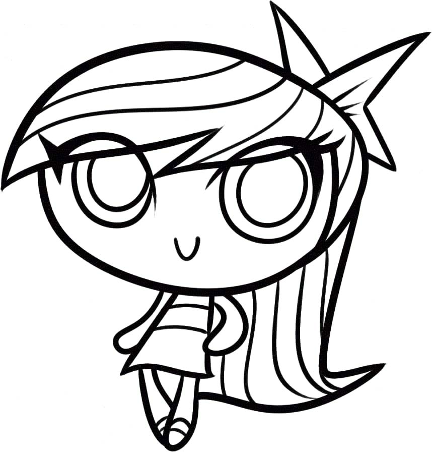 Powerpuff Girls základní omalovánka