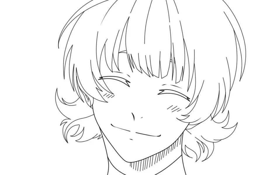 Blue Lock k vytisknutí omalovánka