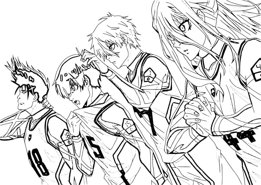 Blue Lock tisknutelné pro děti omalovánka