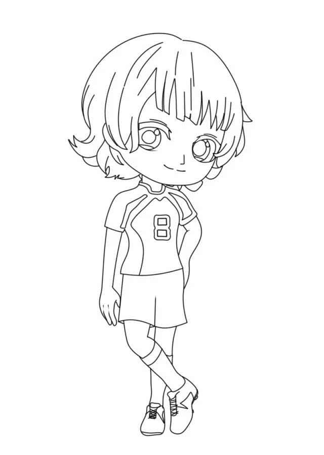 Blue Lock zdarma pro děti omalovánka