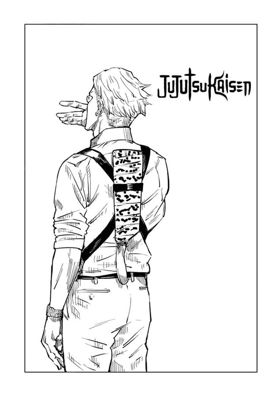 Jujutsu Kaisen zdarma pro děti omalovánka