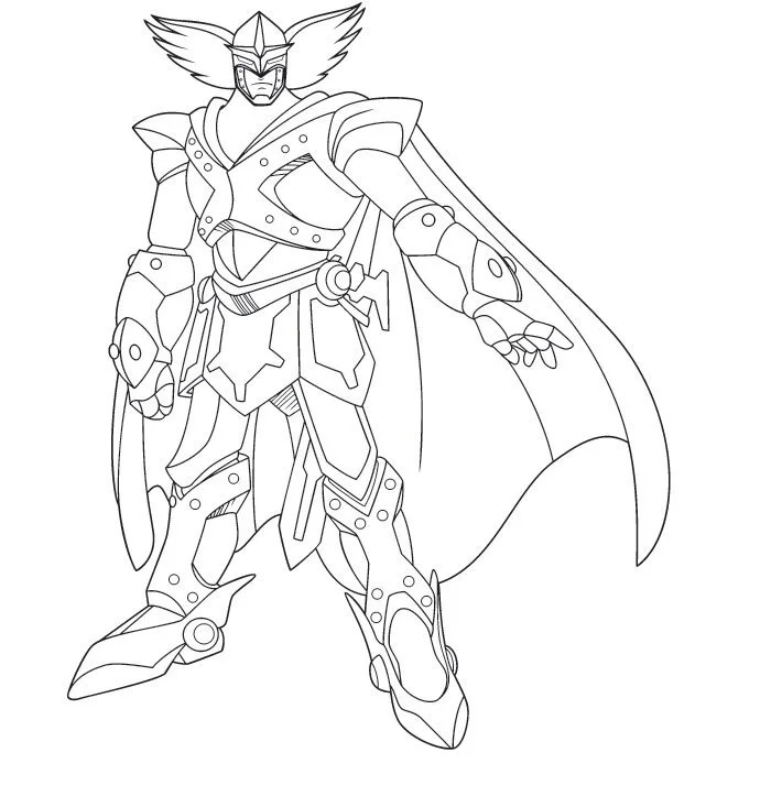 Nakreslete Astro Boy prostý u dětí omalovánka