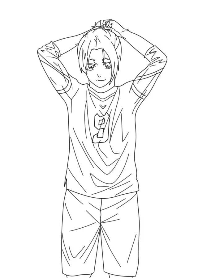 Nakreslete Blue Lock 6 omalovánka