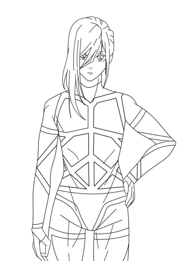 Nakreslete Blue Lock 7 omalovánka