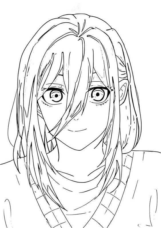 Nakreslete Blue Lock snadné u dětí omalovánka