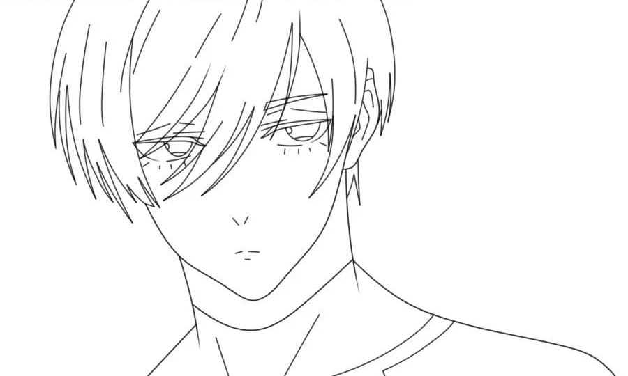 Nakreslete Blue Lock zdarma omalovánka