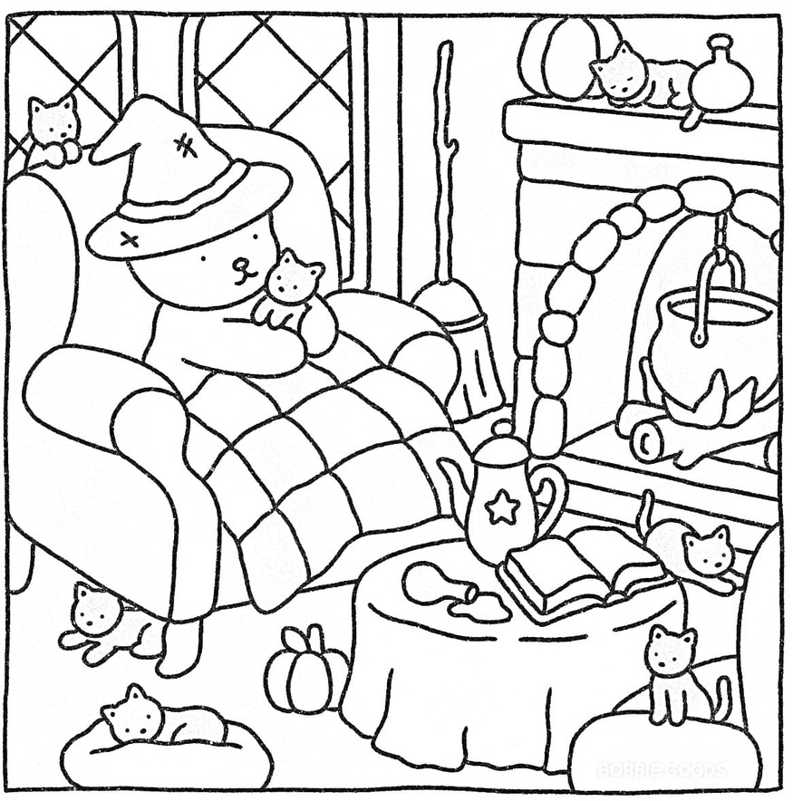 Nakreslete Bobbie Goods 8 omalovánka