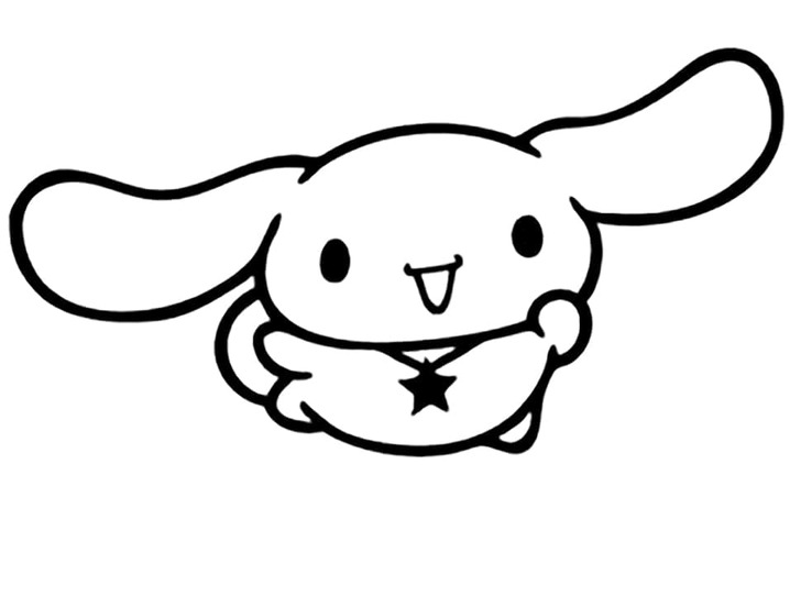 Nakreslete Cinnamoroll 1 omalovánka