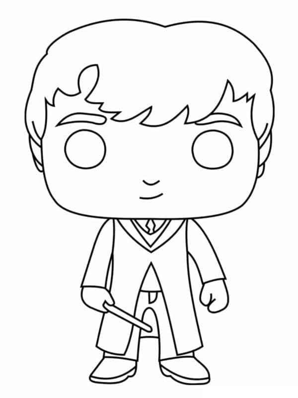 Nakreslete Funko Pop Gary omalovánka